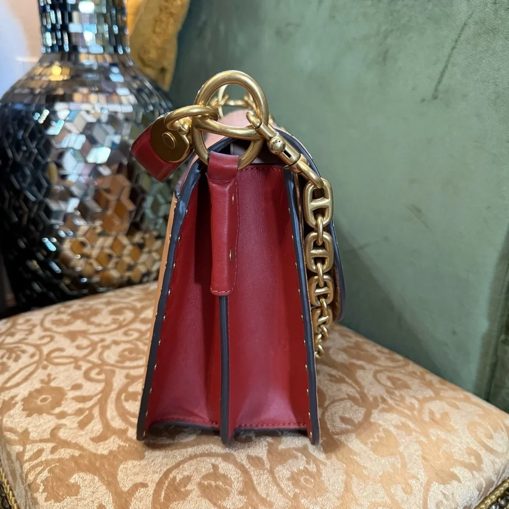 COACH Color block Beat Bag - Picture 5 of 15